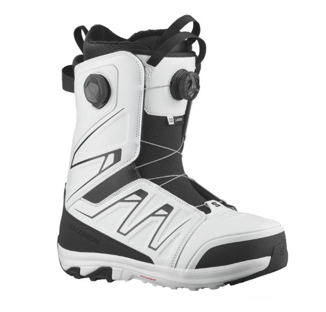 SALOMON Launch SJ Boa, Color: Black/White, Size: 27