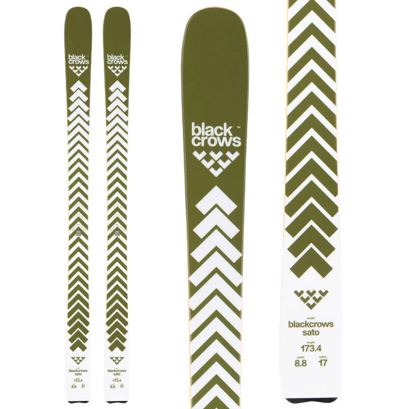 BLACK CROWS Sato, Color: Olive, Size: 167