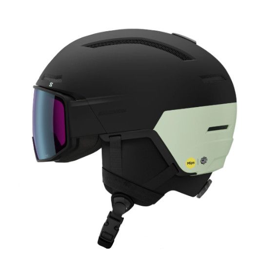 SALOMON Driver Pro SIG Mips, Color: Black White Moss, Size: SM