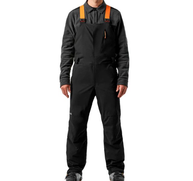 ORAGE Leeds Insulated Bib, Color: Black, Size: MD