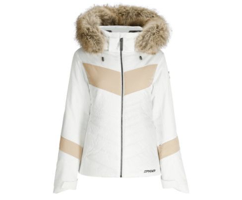 SPYDER Primrose Jacket Womens, Color: White, Size: 4