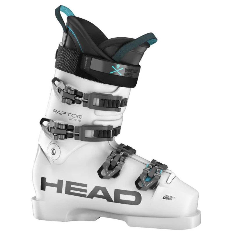 HEAD Raptor WCR White Jr LV 70, Size: 25.5