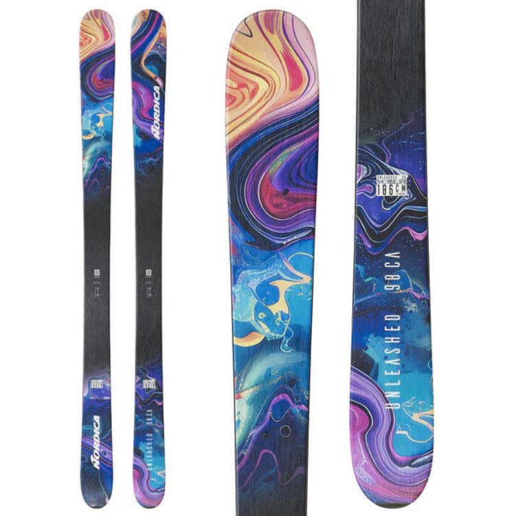 NORDICA Unleashed 98 CA Blue Orange, Length (cm): 162