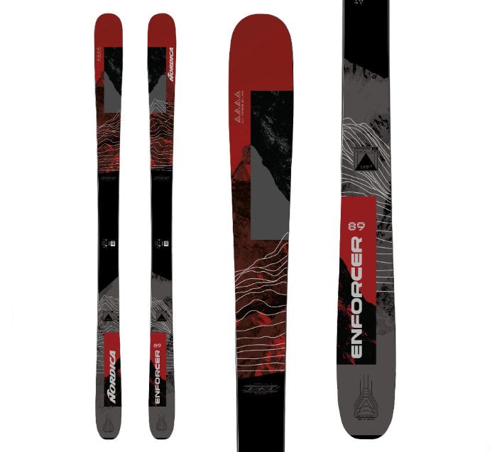 NORDICA Enforcer 89 Red Grey, Length (cm): 167
