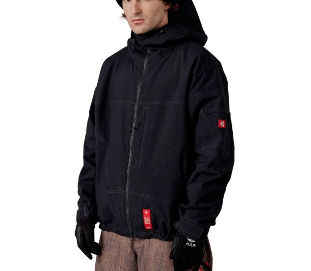 686 Dojo Shell Jacket Mens, Color: Black, Size: MD