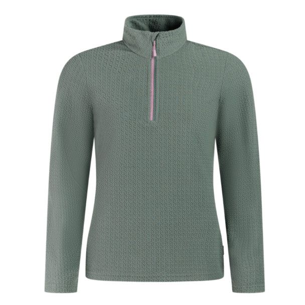 PROTEST Purley 1/4 Zip Top Womens, Color: Evergreen, Size: SM