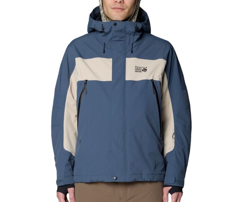 MOUNTAIN HARDWEAR Warp Factor Insulated Jacket Mens, Color: Astral Blue, Size: MD