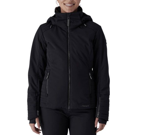 SPYDER Schatzi Jacket Womens, Color: Black, Size: 4