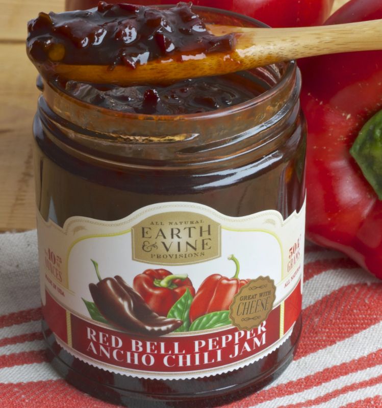 10oz RED BELL PEPPER &amp; ANCHO CHILI JAM