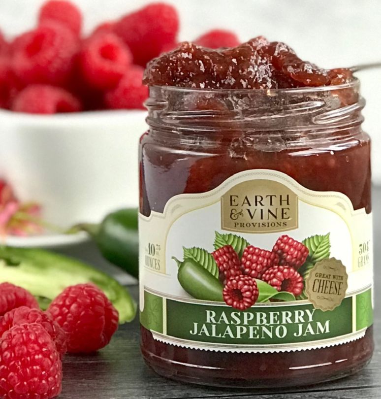 10oz RASPBERRY JALAPENO JAM
