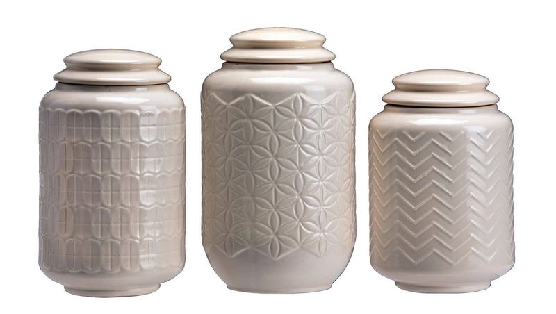 39925 Cream Canister Set
