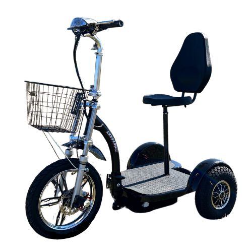 Chaser 1000 watt Scooter w./ Metal Basket