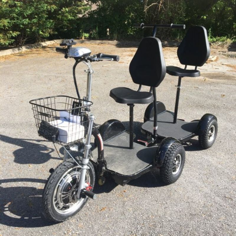 Chaser 2 Pull behind with rear reflector (does not include front scooter).  Only works with Chaser 1