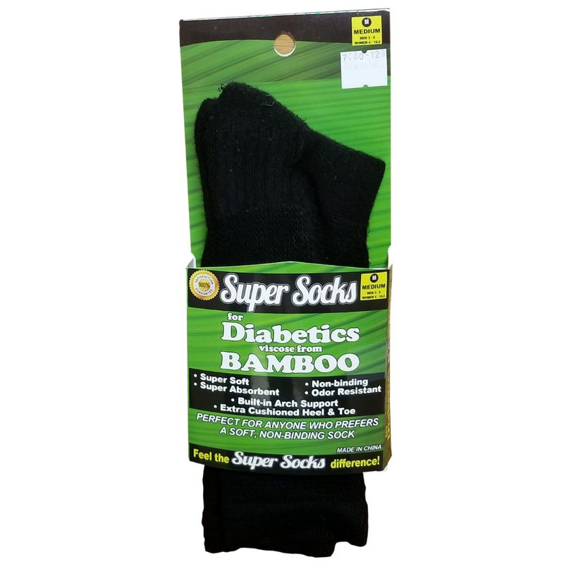 EL MD BL Diabetic Super Sock