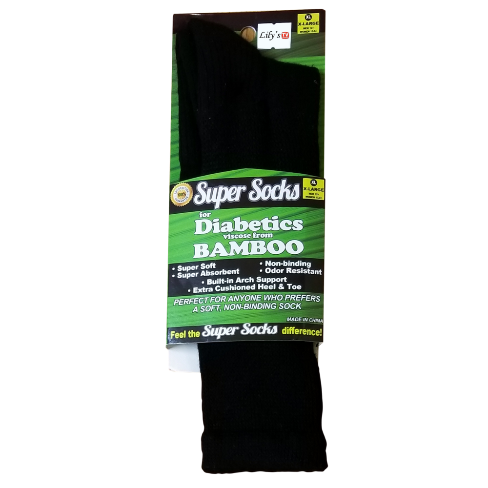 EL-0183 MD Black  Diabetic Sup