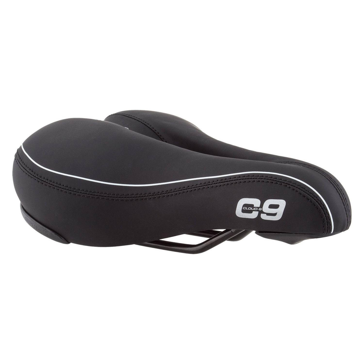 SADDLE C9 COMFORT AIRFLOW SOFT TOUCH VINYL BK
