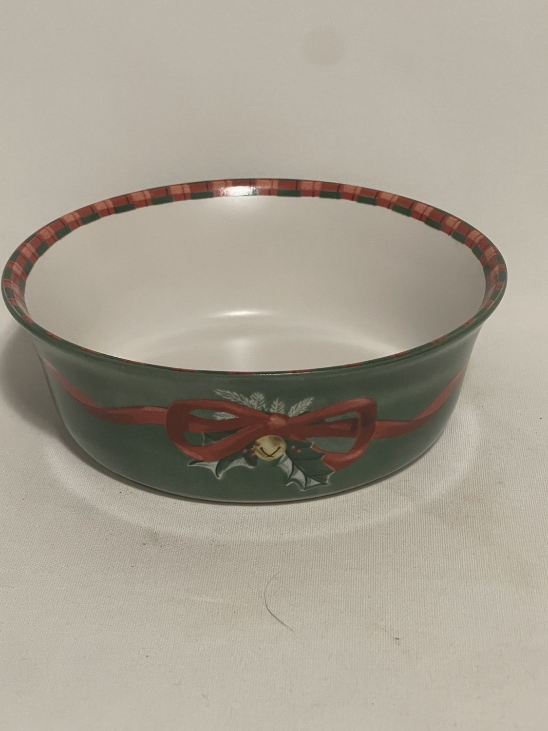 WOODLAND SANTA BOWL 6.75"