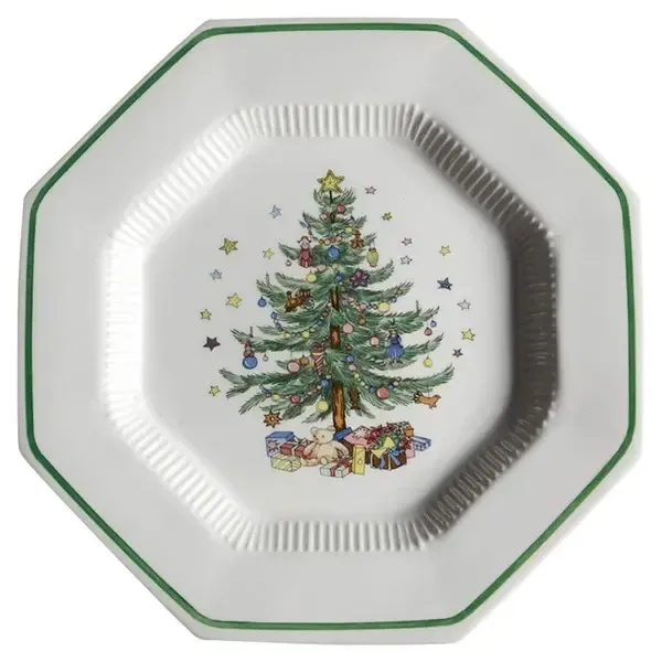 CHRISTMASTIME DINNER PLATE 10 3/4"