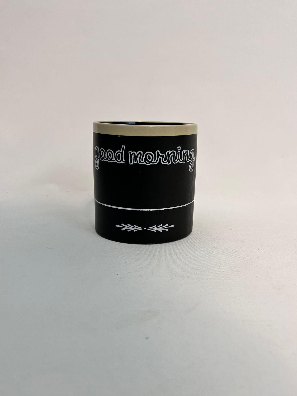GOOD MORNING CHALKBOARD MUG