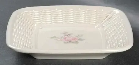 TEA ROSE CANDY DISH