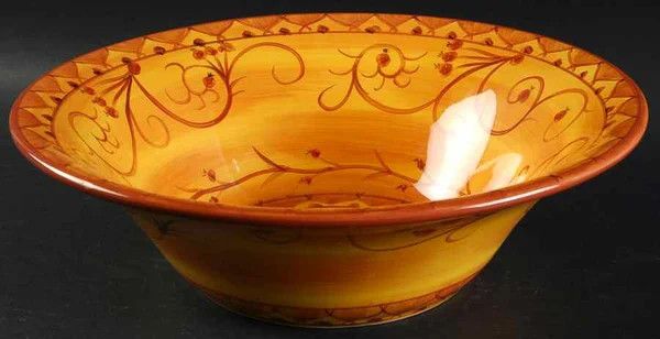 KARISTAN ROUND SALAD BOWL 11.5"