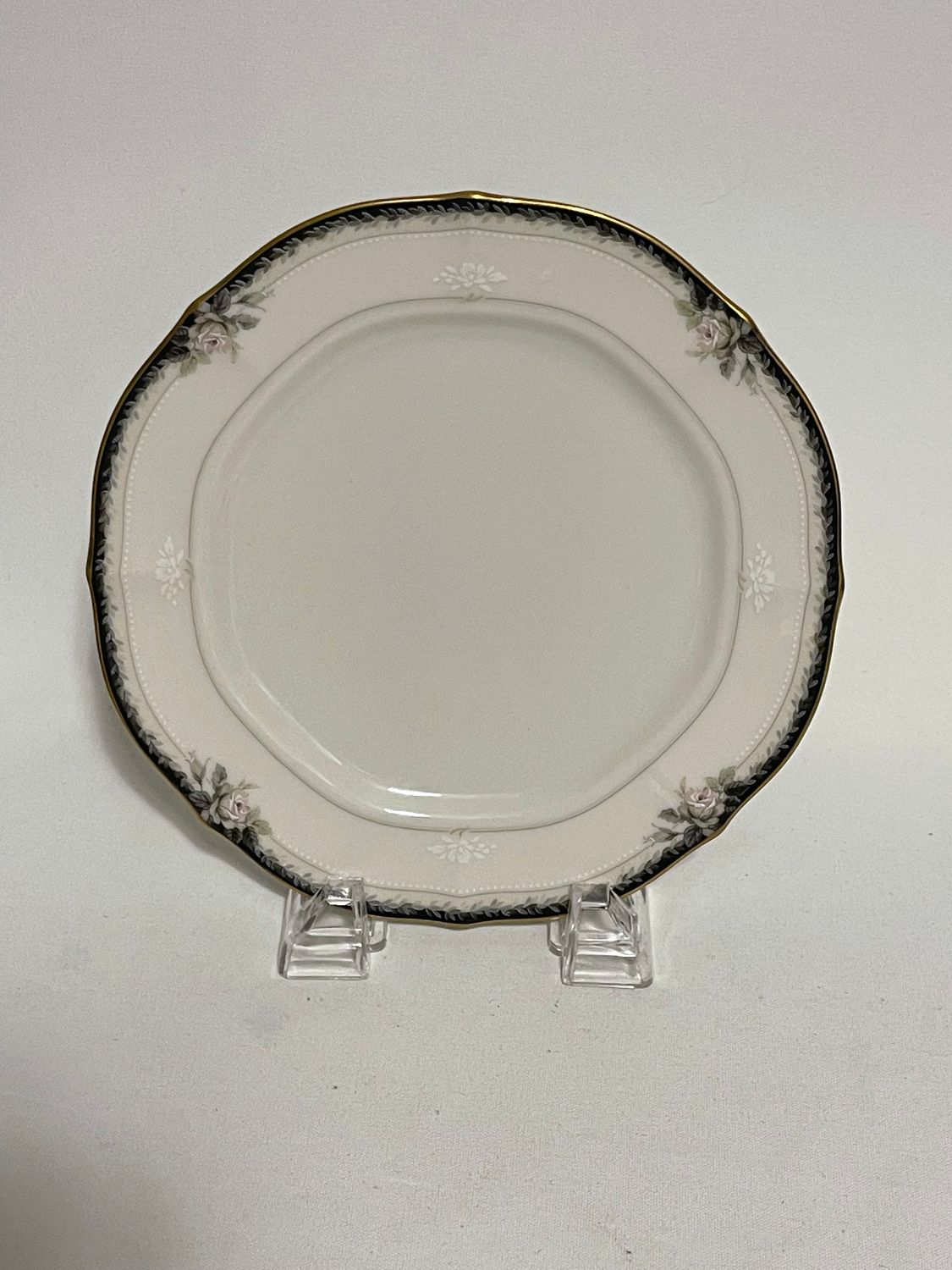 EDWARDIAN ROSE BREAD AND BUTTER PLATE