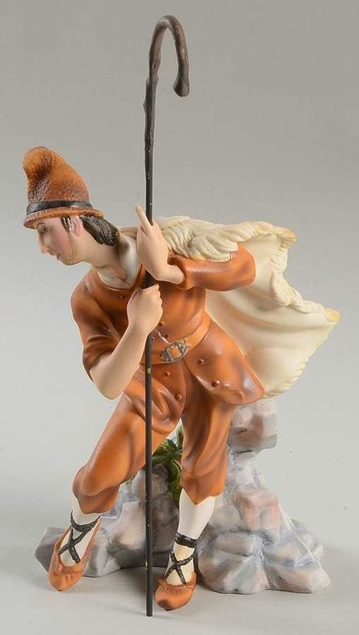 VATICAN NATIVITY SHEPHERD W/ CROOK