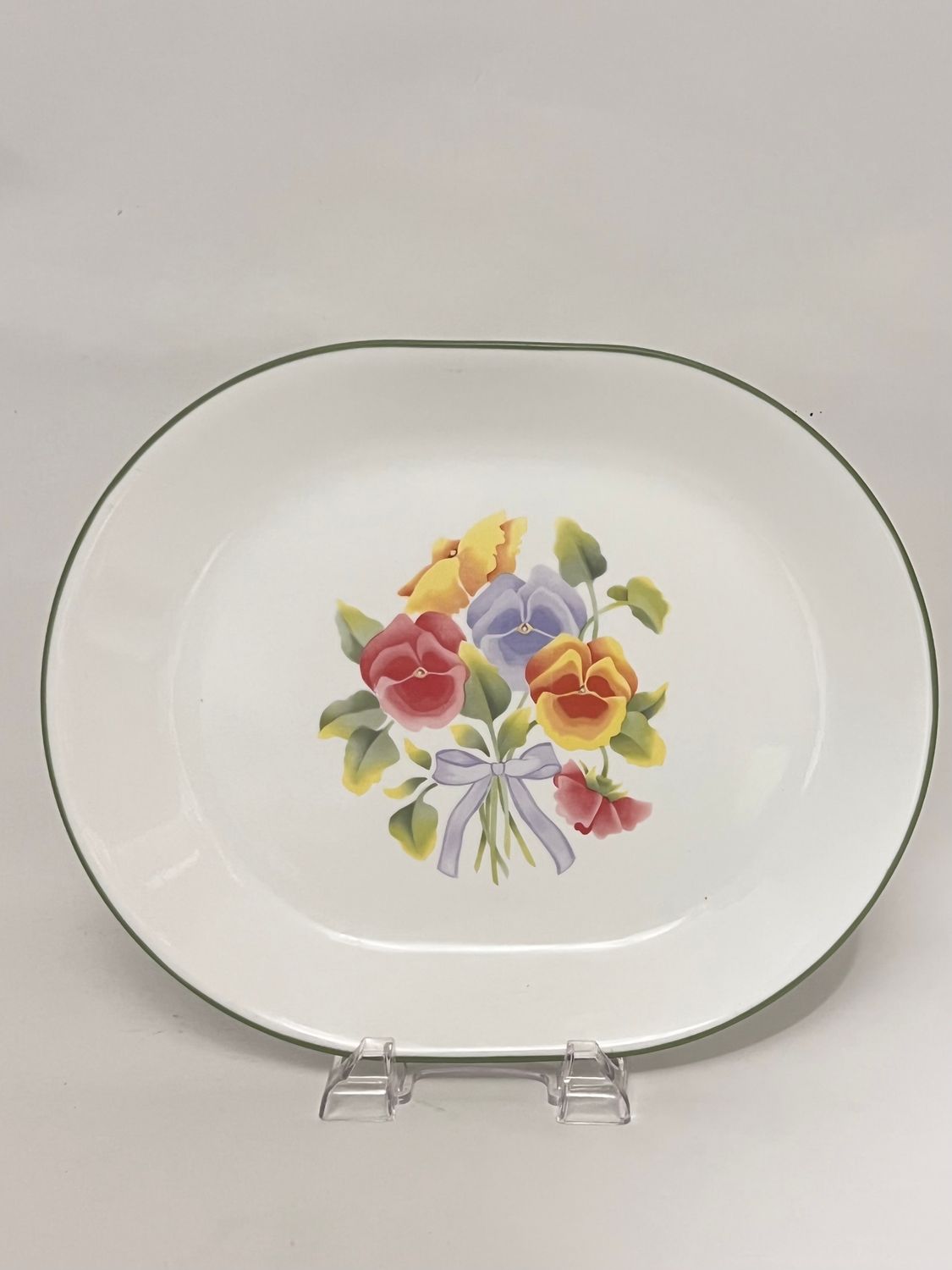 SUMMER BLUSH PLATTER 12"