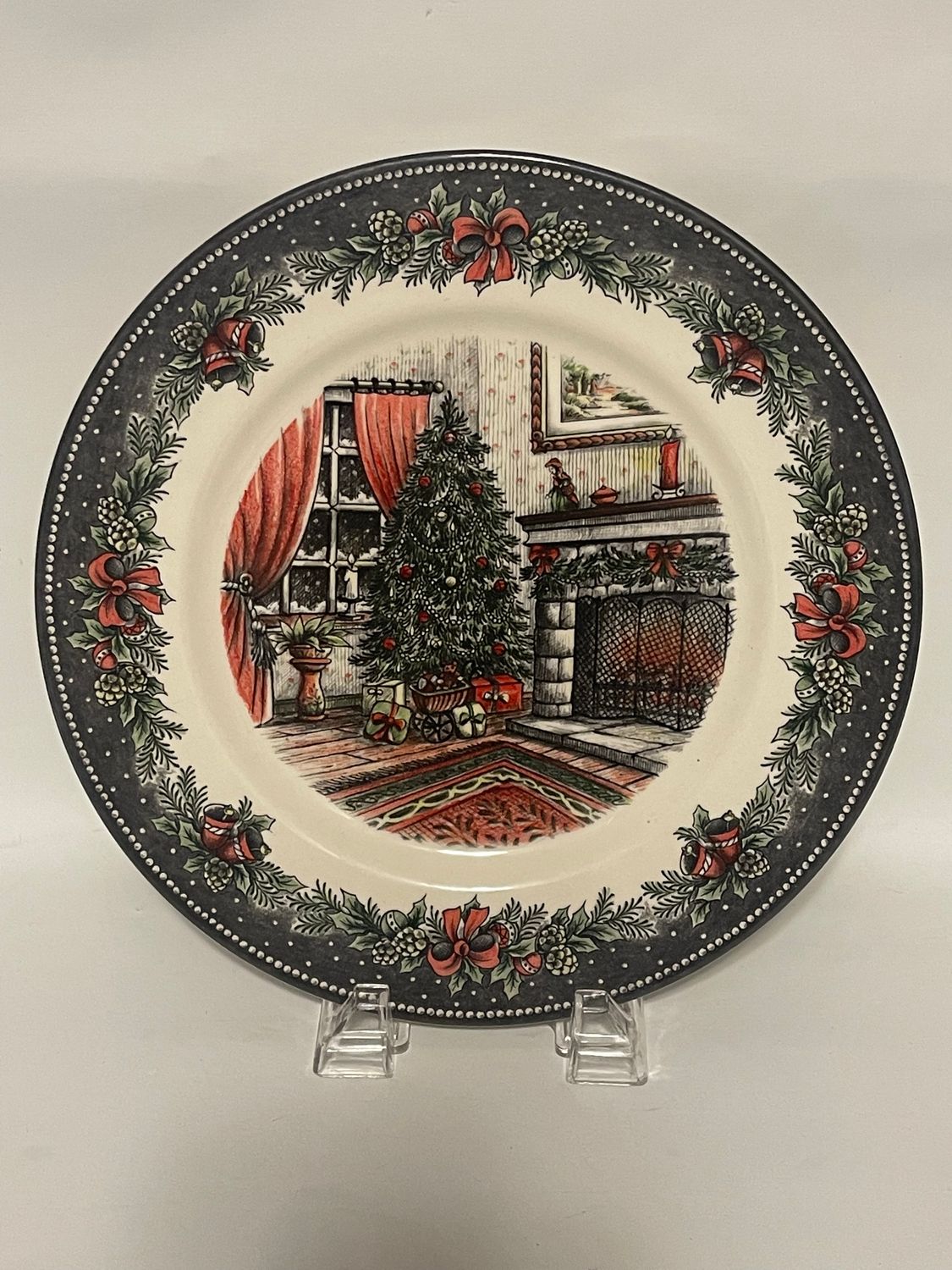 CHRISTMAS MORNING DINNER PLATE