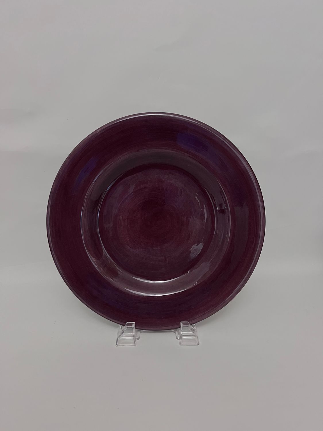 CORSICA DINNER PLATE PLUM 11 1/8"