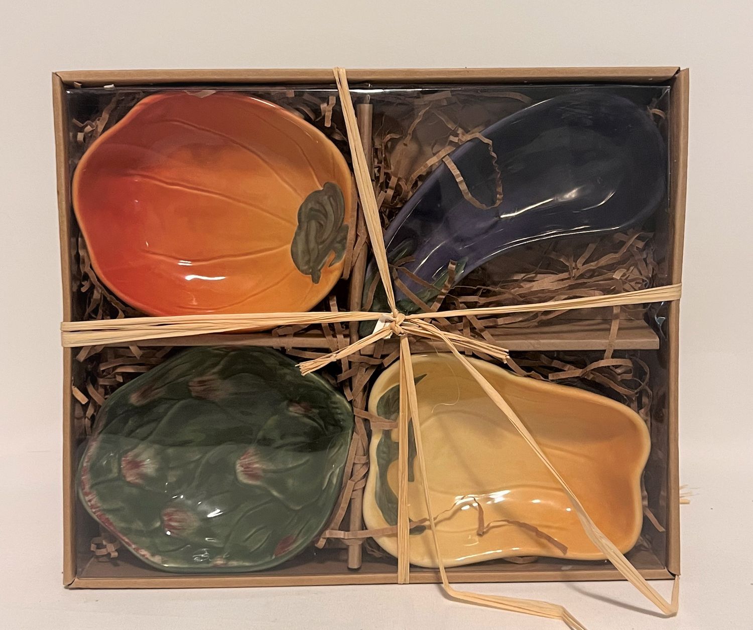 JARDIN POTAGER DIP DISHES SET OF 4