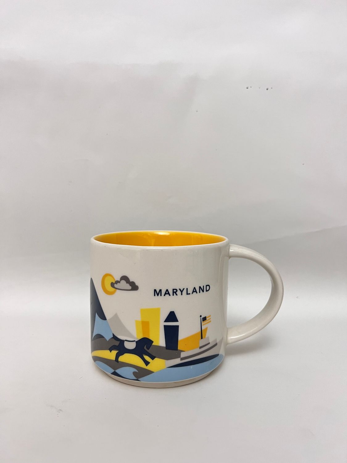 MARYLAND YOU ARE HERE MUG 14 OZ