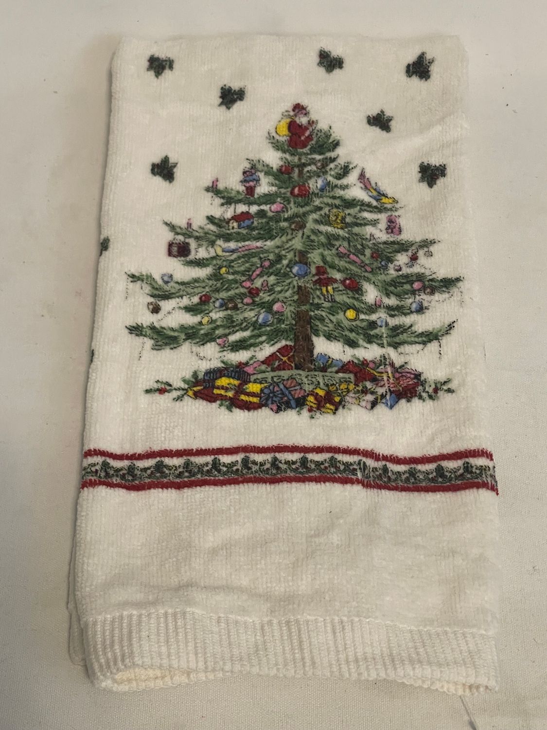 CHRISTMAS TREE HAND DISH TOWEL
