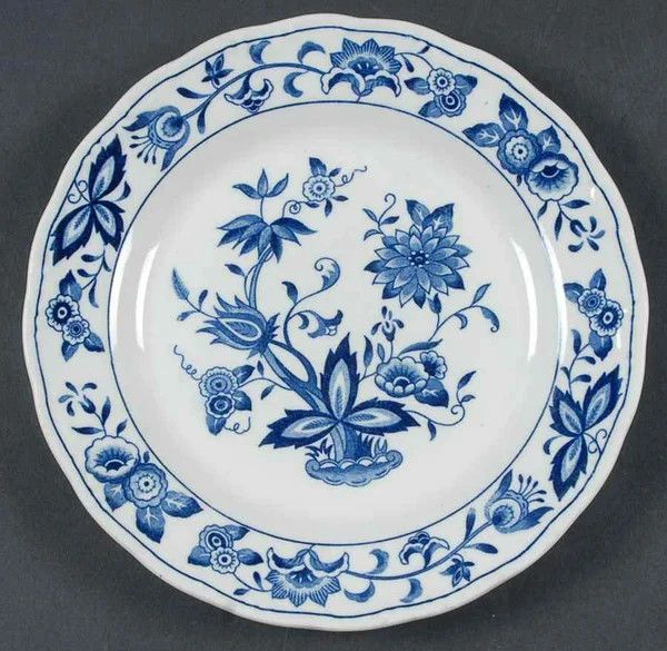 BLUE BONNET SALAD PLATE 7 1/4"