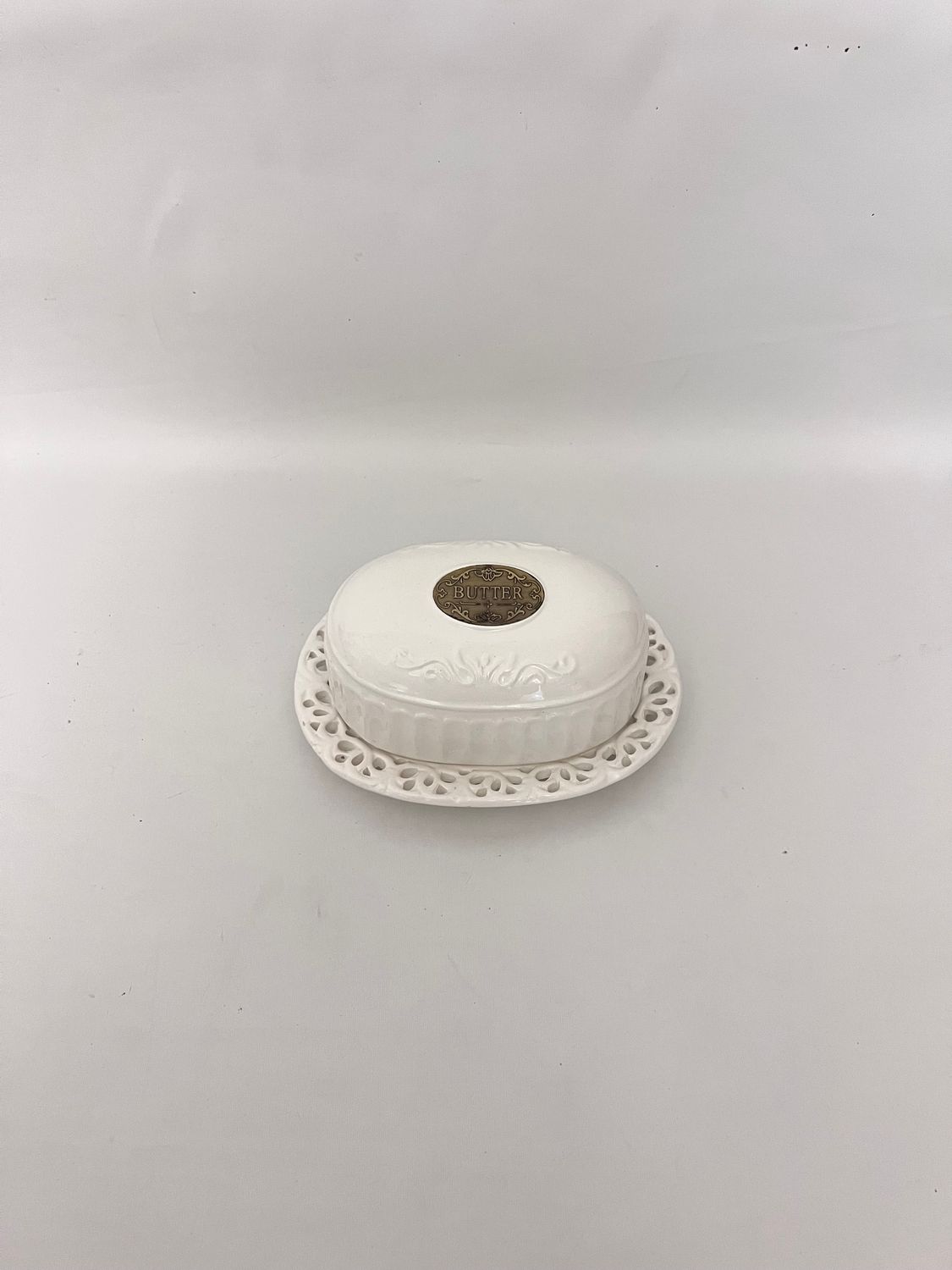 OVAL BUTTER DISH