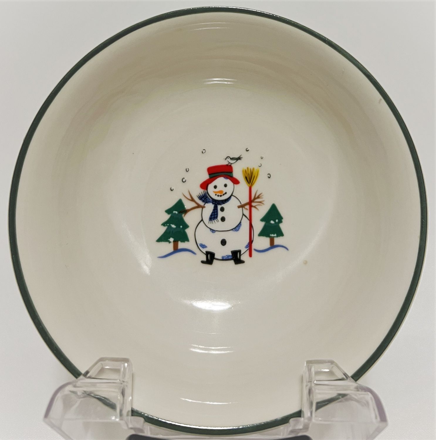 SNOW VILLAGE BOWL 6 1/4"