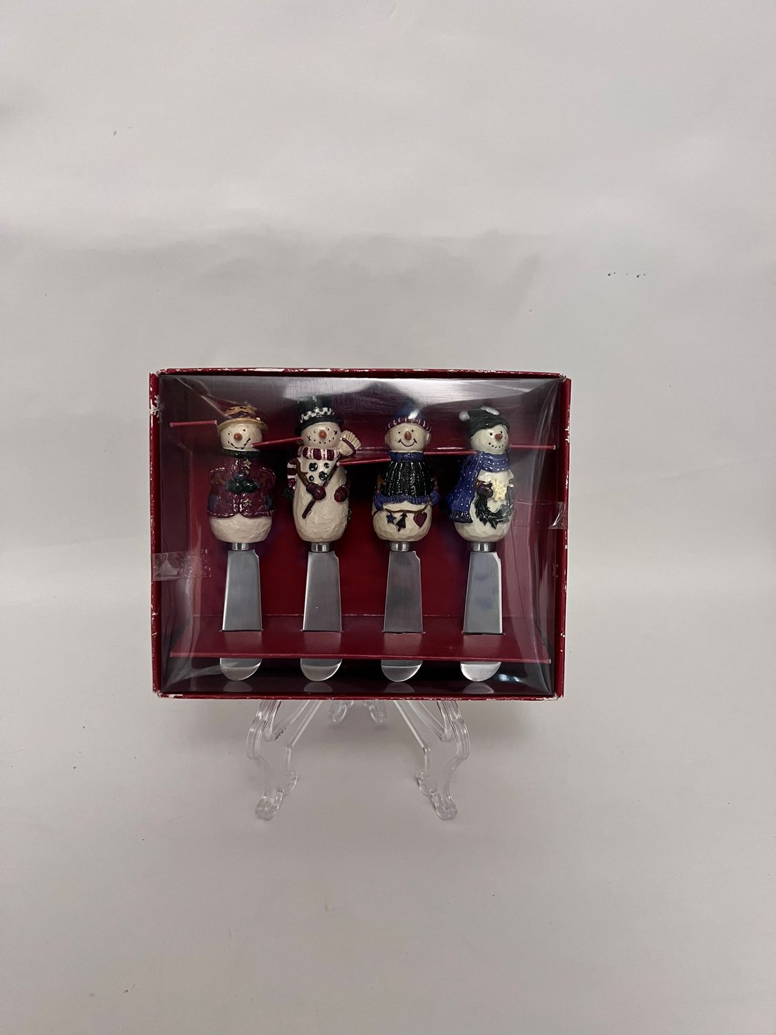 SNOW FRIENDS SPREADERS SET OF 4