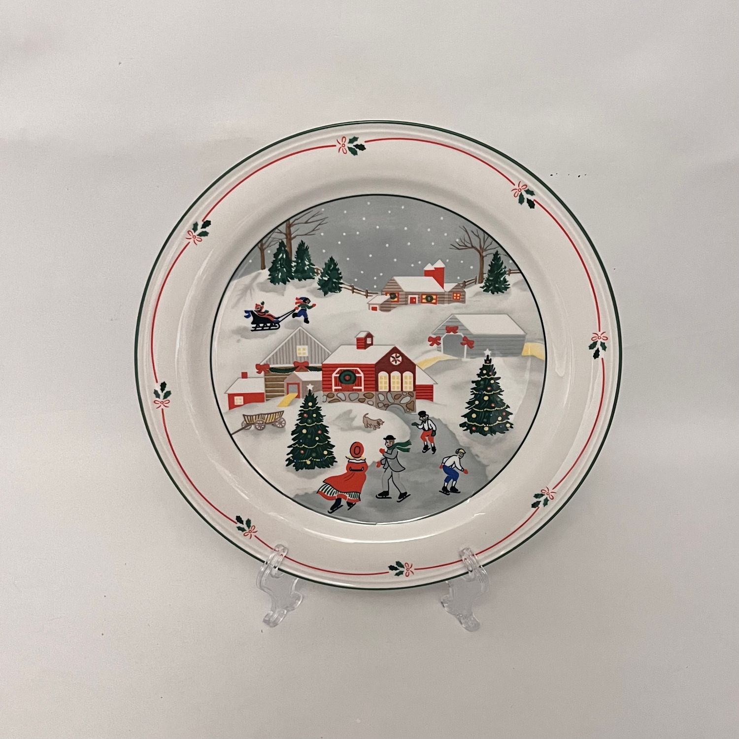 SILENT NIGHT DINNER PLATE 10 3/4"