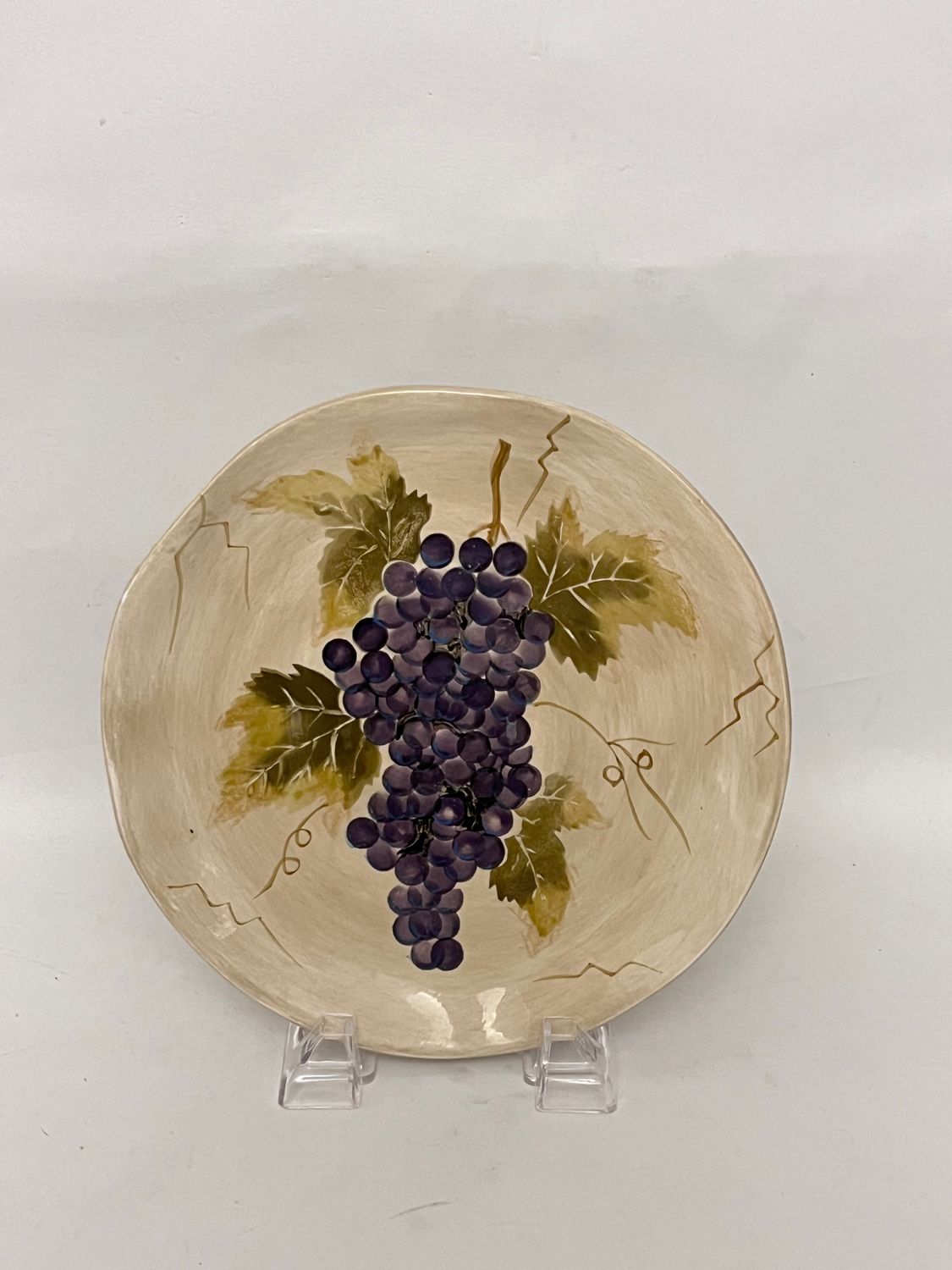 CABERNET PURPLE GRAPES DINNER PLATE 11 1/8"