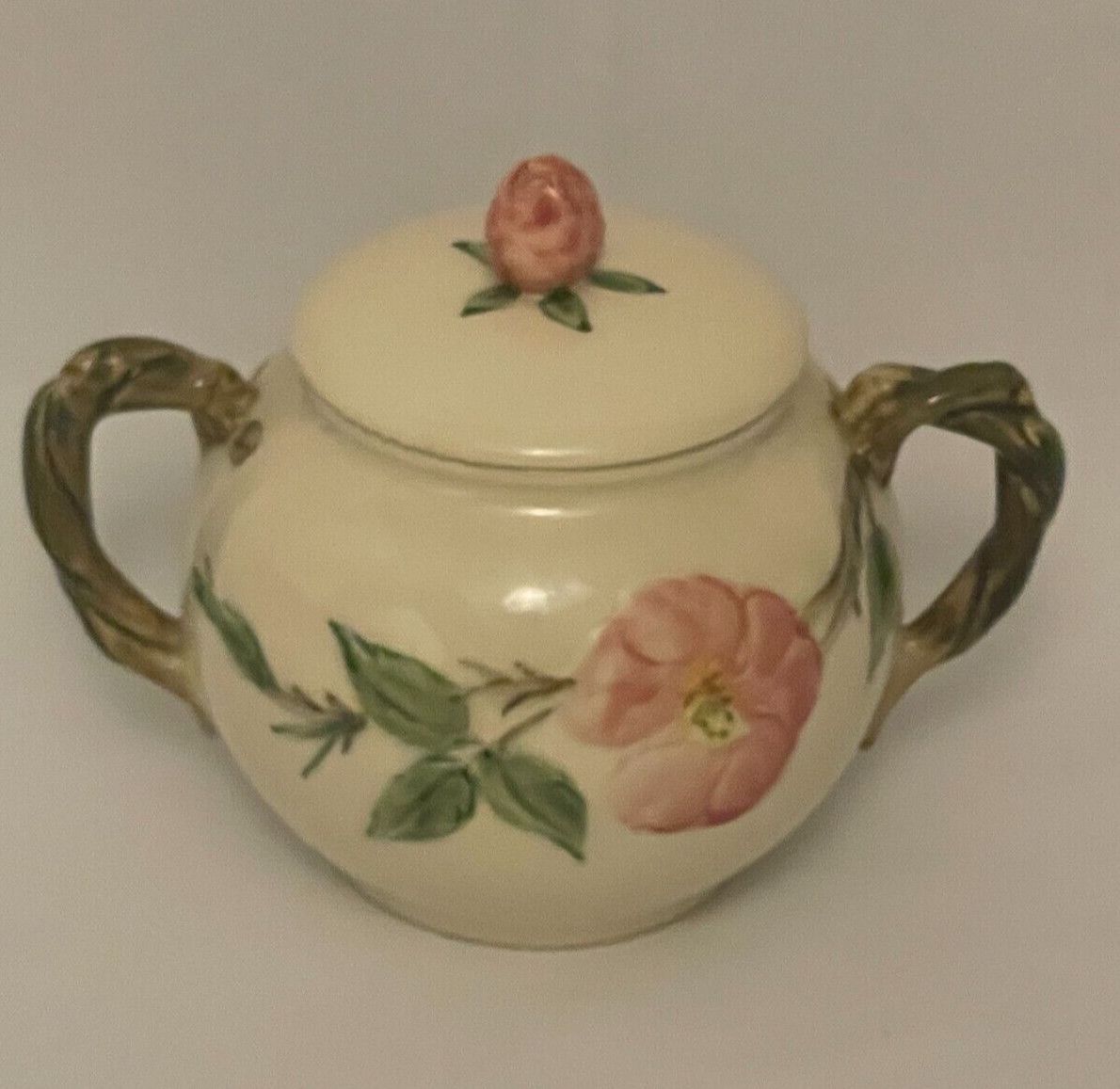 DESERT ROSE SUGAR BOWL