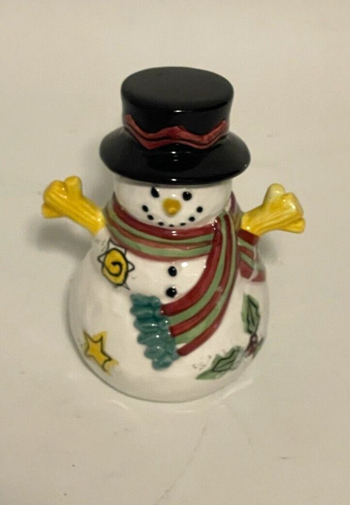SWEET SHOP CHRISTMAS NAPKIN RING SNOWMAN