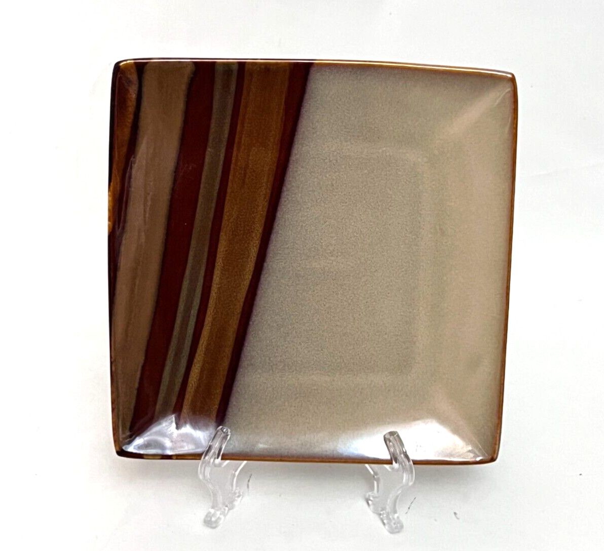 AVANTI BROWN SALAD PLATE 7 3/4"