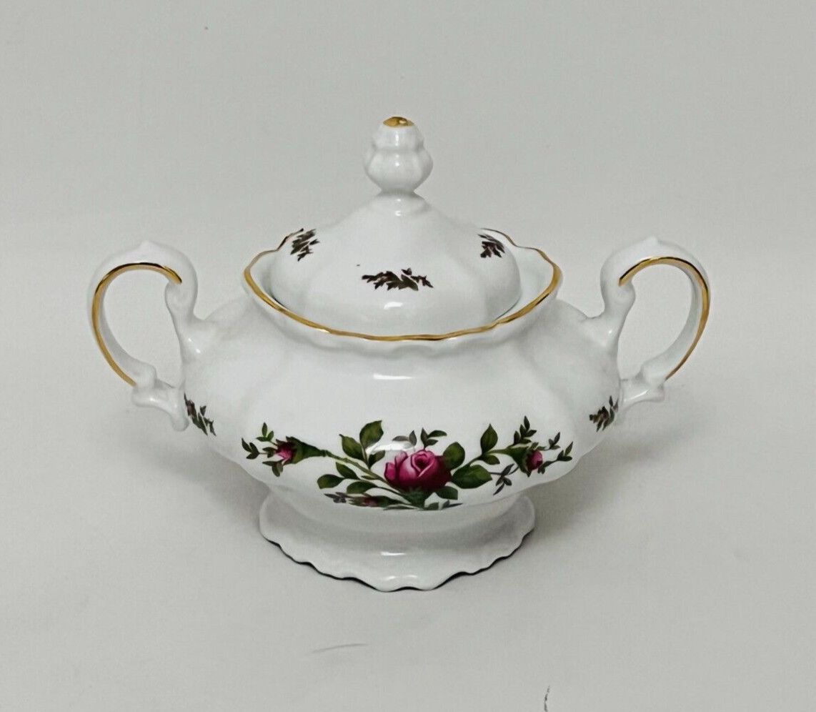 MOSS ROSE SUGAR BOWL