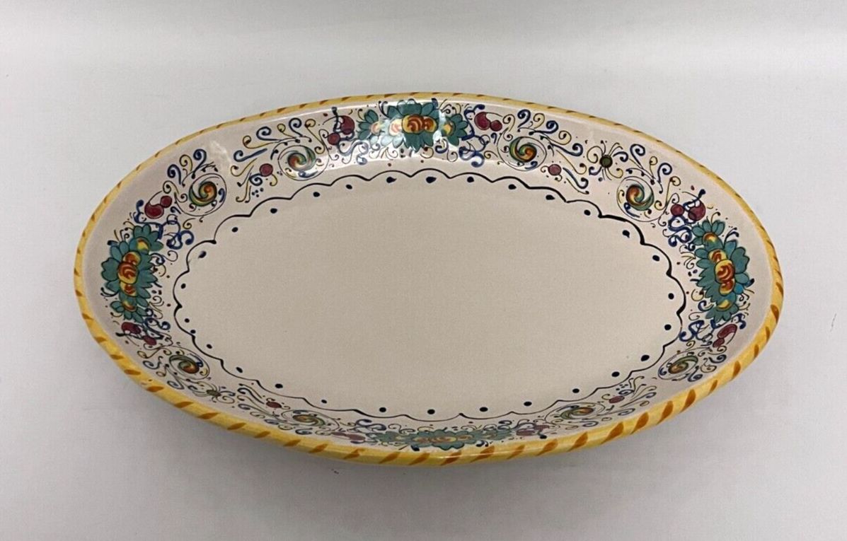 OVAL PLATTER/ FISH PLATE 16 1/2"