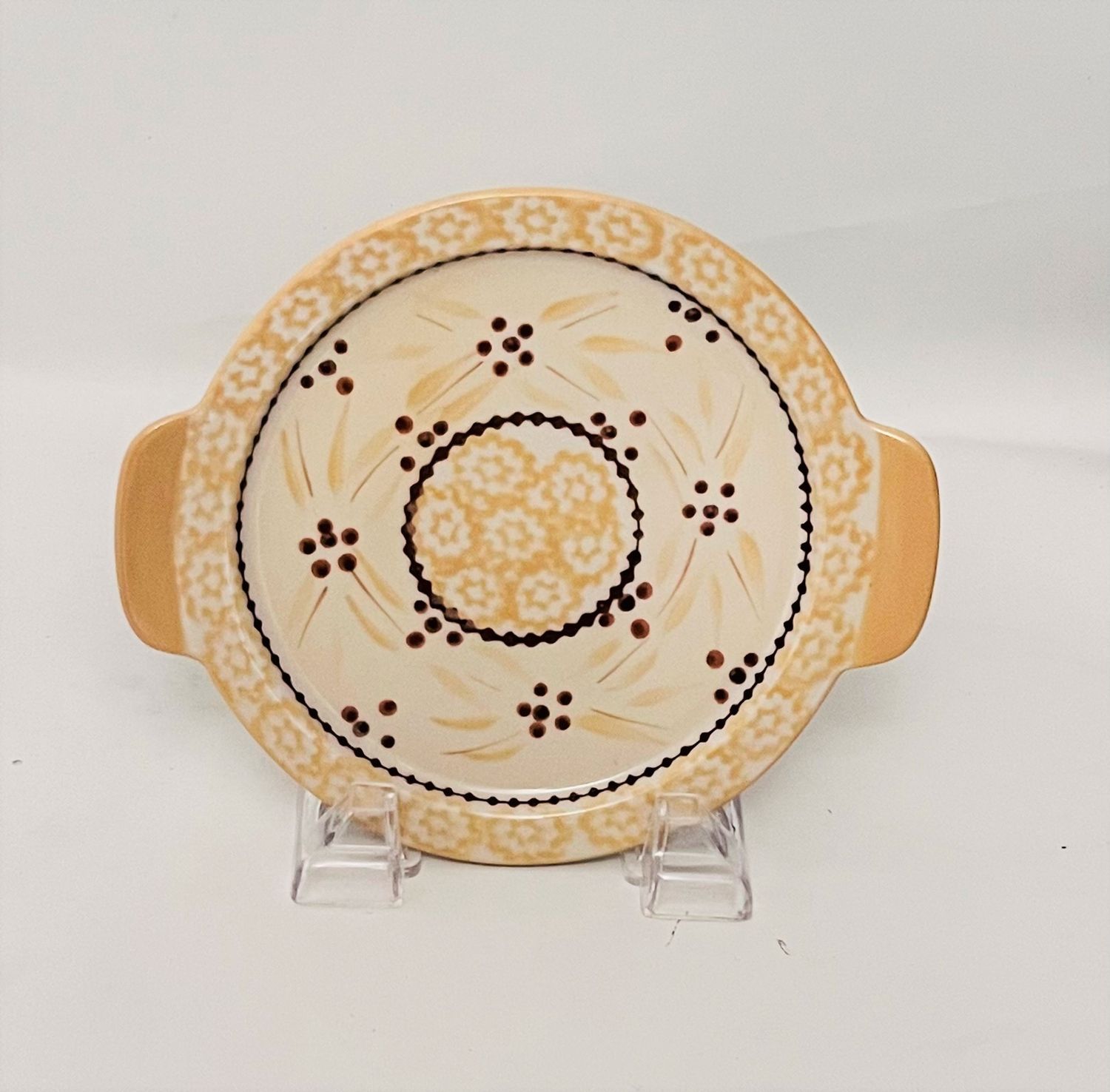 OLD WORLD CREAM LID IT 8.5"