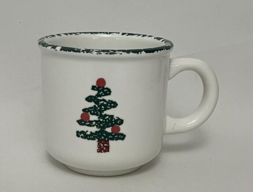 Christmas Tree MUG  3 5/8"