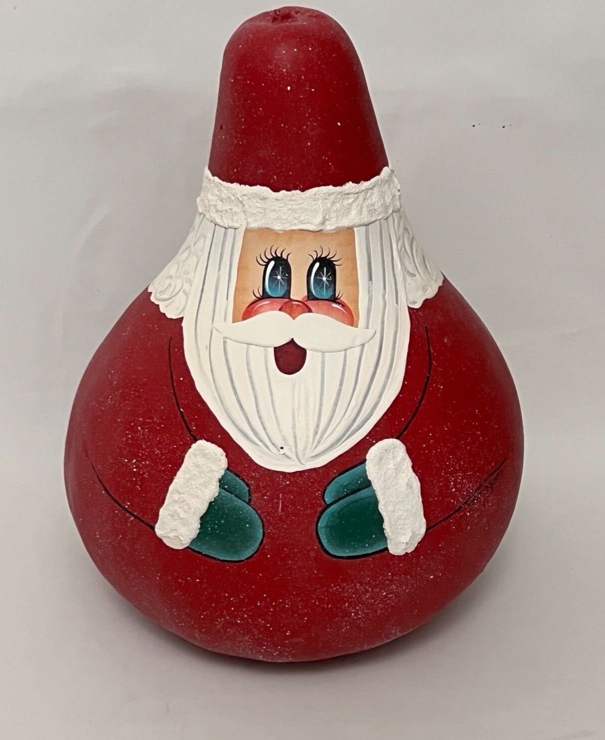 SANTA CLAUS GOURD 12.5"