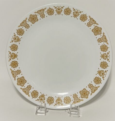 BUTTERFLY GOLD DINNER PLATE 10 1/4"