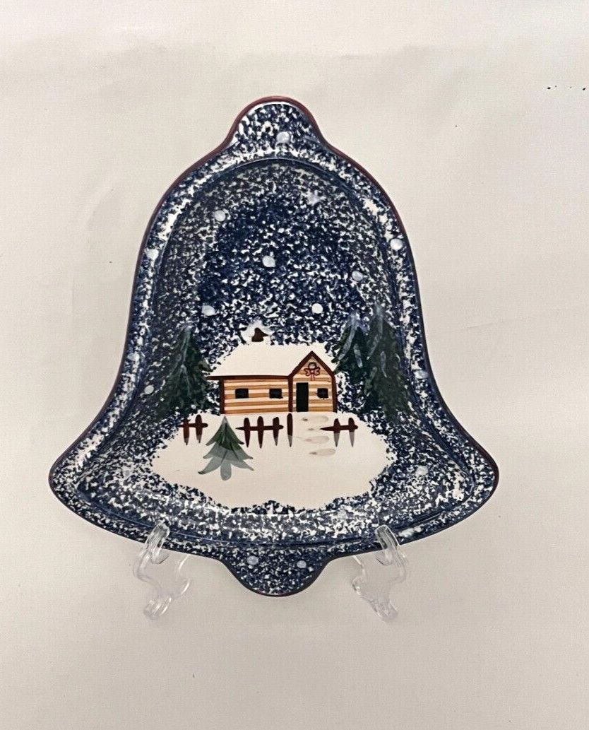 HOLIDAY MOUNTAIN LODGE BELL PLATE 9 3/4"