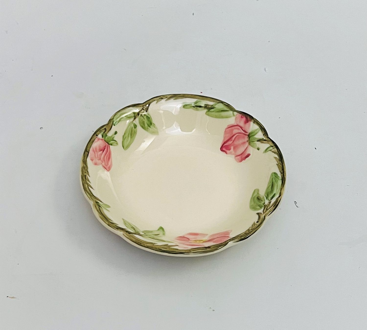 DESERT ROSE FRUIT BOWL 5 1/4"